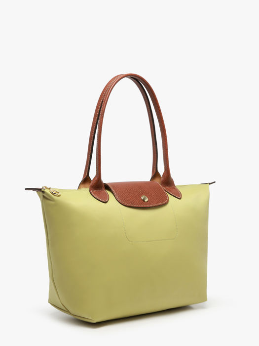 Longchamp Le pliage original Schoudertas Groen